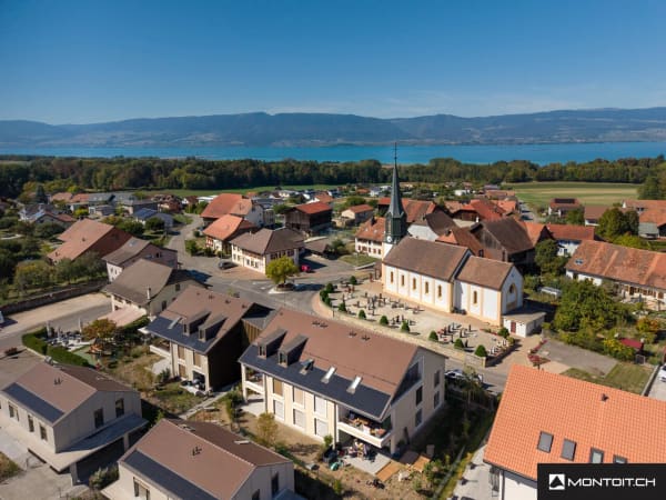Immobilie in Gletterens - Gletterens, Ã  vendre, appartement de 3.5 piÃ¨ces, avec jardin privatif - Bild 0