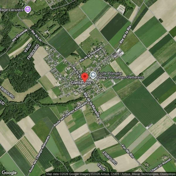 Immobilie in Gletterens - Gletterens, Ã  vendre, appartement de 3.5 piÃ¨ces, avec jardin privatif - Bild 6