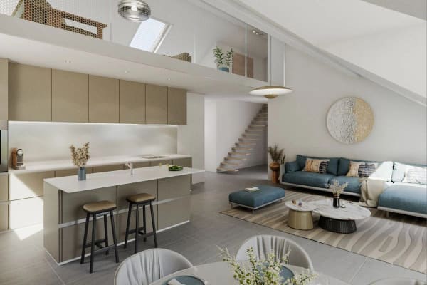 Immobilie in Cheseaux-sur-lausanne - Lot n4 - Appartement neuf de 3,5p au coeur de Cheseaux-sur-Lausanne - Bild 3