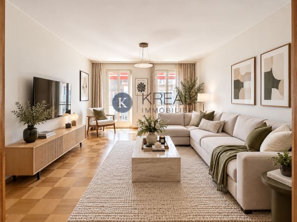Immobilie in Bussigny - Au coeur de Bussigny - Appartement de 2,5 piÃ¨ces avec balcon - Bild 0