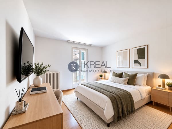 Immobilie in Bussigny - Au coeur de Bussigny - Appartement de 2,5 piÃ¨ces avec balcon - Bild 1