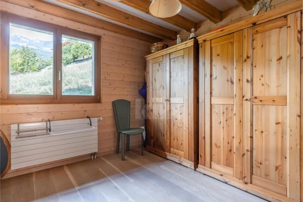 Immobilie in Icogne - Beau chalet avec vue imprenable et studio indépendant - Bild 7