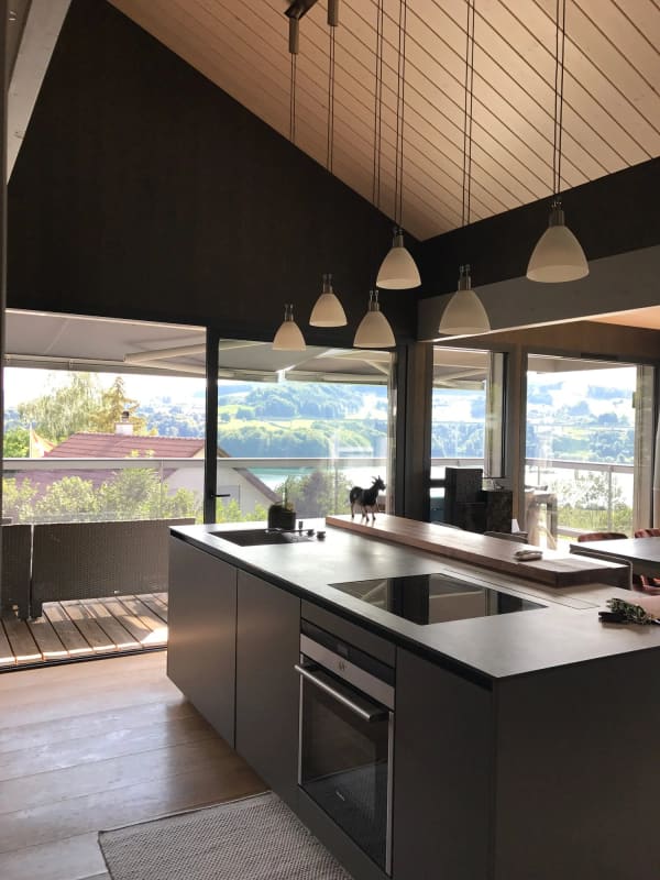 Immobilie in Pont-la-ville - Magnifique appartement en attique de 4.5 pièces à Pont-la-Ville - Bild 10