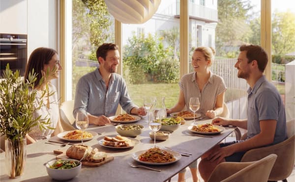 Immobilie in Känerkinden - Wohnen mit Aussenqualität, ihr Zuhause als verlängerter Lebensraum (Haus C) - Bild 7