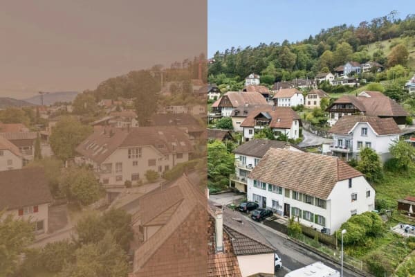 Immobilie in Lengnau Be - Doppeleinfamilienhaus auf grossem Grundstück mit Ausbaureserven - Bild 0