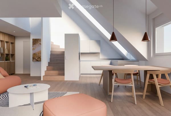 Immobilie in Oberhasli - OLIVA Oberhasli I Neubau Maisonette Eigentumswohnung I A202 & B202 - Bild 1