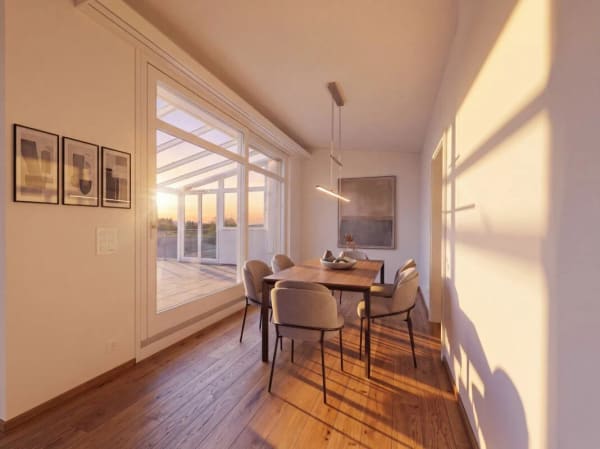 Immobilie in Tagelswangen - Privates Bergpanorama - Maisonette mit sonniger SÃ¼dterrasse - Bild 5