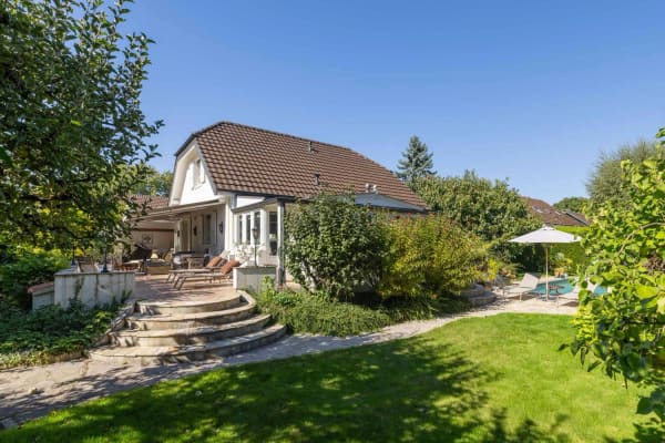 Immobilie in Prangins - Villa individuelle de charme avec piscine et beaux volumes - Bild 11