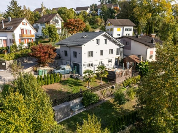 Immobilie in Teufenthal Ag - Wohnen mit Weitsicht - freistehendes Einfamilienhaus an sonniger Hanglage - Bild 0