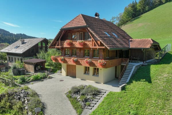 Immobilie in Eggiwil - Da isch's no richtig ruhig und heimelig: 6Â½-Zimmer-Landhaus im Emmental - Bild 3