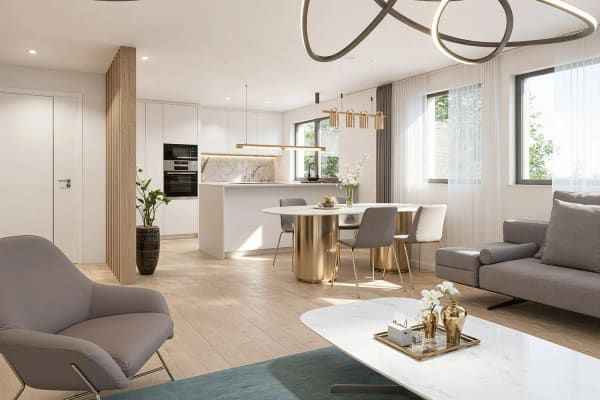 Immobilie in Prez-vers-siviriez - Nouvelles villas de 5.5 piÃ¨ces Ã  Prez-vers-Siviriez - Bild 5