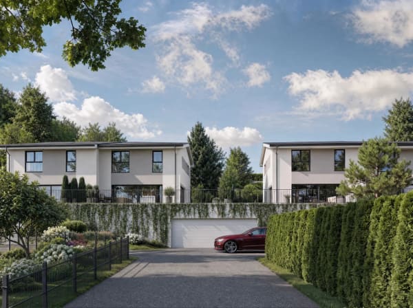 Immobilie in Le Pâquier-montbarry - Villas jumelées de 144 à 155 m² au coeur de la Gruyère - Bild 0