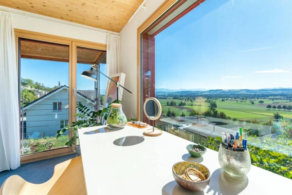 Immobilie in Büron - Einzigartigs 6.5-Zemmer-Eifamiliehuus met wonderbarer Ussecht - Bild 12