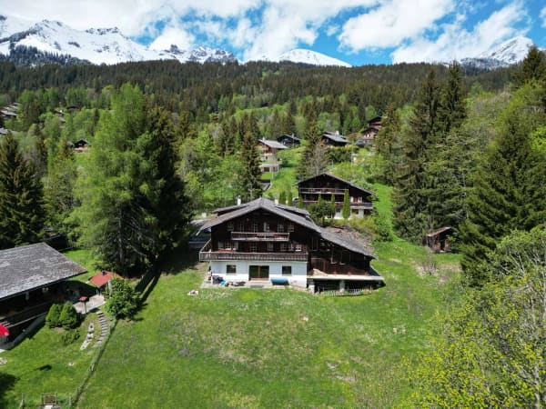 Immobilie in Les Diablerets - Authentique chalet de montagne avec vaste capacitÃ© d'hÃ©bergement - Bild 0