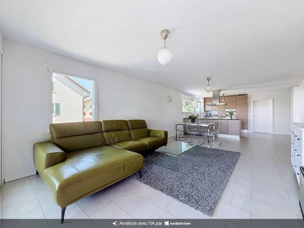 Immobilie in Remaufens - Lumineux 4,5 pièces avec grande terrasse - Bild 2