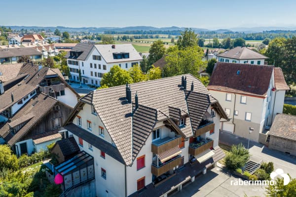 Immobilie in Bünzen - MAISONETTE WOHNUNG MIT FERNBLICK - Bild 0