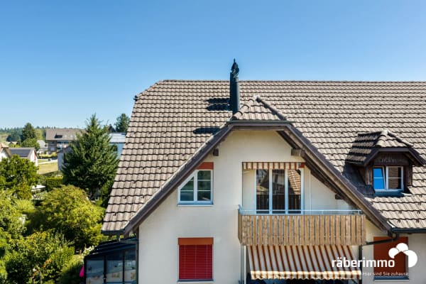 Immobilie in Bünzen - MAISONETTE WOHNUNG MIT FERNBLICK - Bild 1