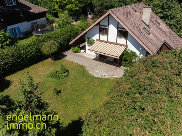 Immobilie in Magglingen/macolin - Maison familiale avec studio / Einfamilienhaus mit Studio - Bild 2