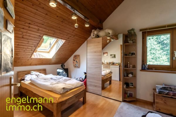 Immobilie in Magglingen/macolin - Maison familiale avec studio / Einfamilienhaus mit Studio - Bild 8