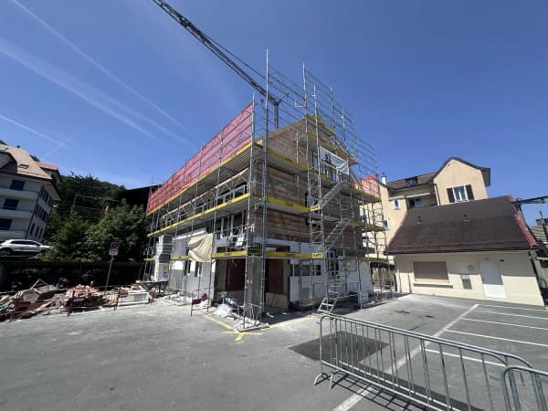 Immobilie in Penthalaz - Rare sur le marché : 2.5pce neuf à deux pas de la gare ! - Bild 2