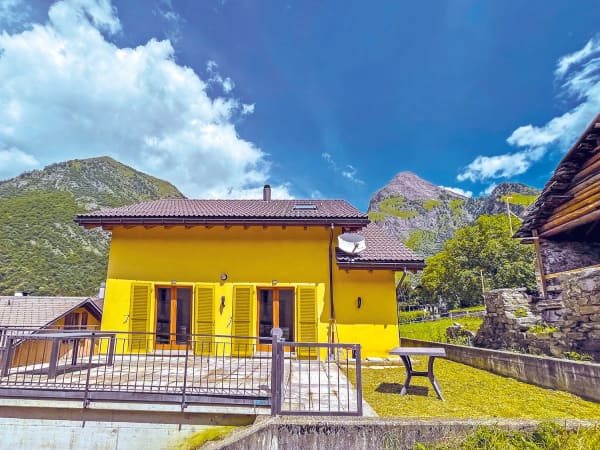 Immobilie in Olivone - Bleniotal: Einfamilienhaus mit garten und garage - Bild 0