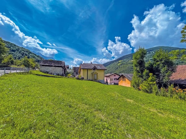 Immobilie in Olivone - Bleniotal: Einfamilienhaus mit garten und garage - Bild 1