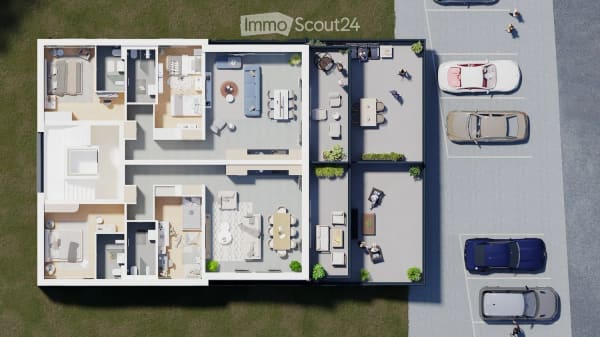 Immobilie in Arbaz - Appartement neuf de 3.5 pièces avec vue panoramique à Arbaz - Bild 3
