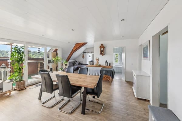 Immobilie in Mellingen - Dachwohnung mit Flair in BahnhofsnÃ¤he - Bild 1