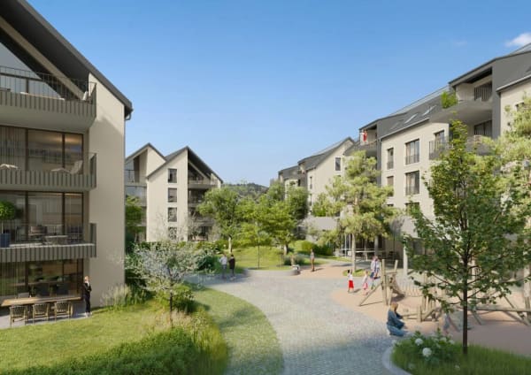 Immobilie in Benken Sg - WOHNPARK DORF - VERKAUFSSTART 2. ETAPPE - 4,5-Zimmerwohnung im 2. OG - Bild 0