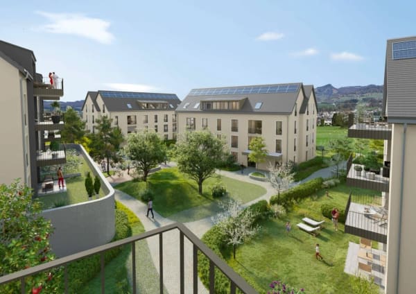 Immobilie in Benken Sg - WOHNPARK DORF - VERKAUFSSTART 2. ETAPPE - 4,5-Zimmerwohnung im 2. OG - Bild 2
