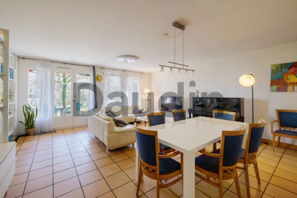 Immobilie in Avully - Duplex de 6 pièces en rez-de-jardin au coeur de la campagne genevoise - Bild 0
