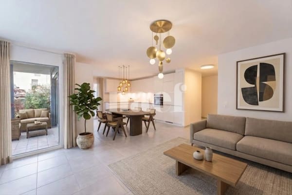 Immobilie in Prez-vers-noréaz - Appartement de 4.5 pièces au rez-de-chaussée avec terrasse et jardin à vendre à Prez-vers-Noréaz - Bild 2