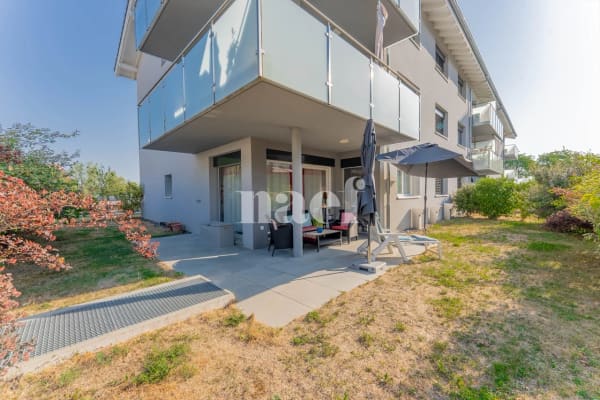 Immobilie in Prez-vers-noréaz - Appartement de 4.5 pièces au rez-de-chaussée avec terrasse et jardin à vendre à Prez-vers-Noréaz - Bild 6