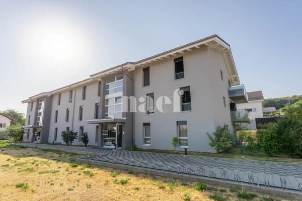 Immobilie in Prez-vers-noréaz - Appartement de 4.5 pièces au rez-de-chaussée avec terrasse et jardin à vendre à Prez-vers-Noréaz - Bild 7
