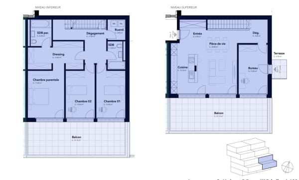 Immobilie in Matran - Les Jardins de la Bagne - appartement lot 2 - Bild 6