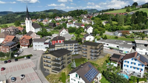 Immobilie in Mogelsberg - Arbeiten mit Weitblick - 5Â½-Zimmer-Wohnung A3.1 - Bild 14