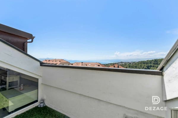 Immobilie in Belmont-sur-lausanne - Vaste attique lumineux avec vue panoramique sur le Lac aux portes de Pully et Lausanne ! - Bild 10