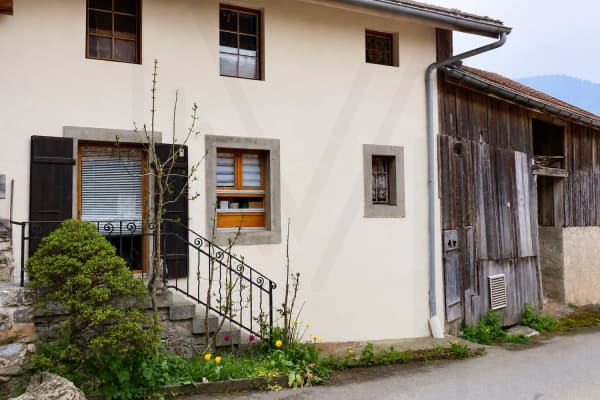 Immobilie in Lessoc - maison villageoise 5.5 p. avec grange et potentiel d'agrandissement - Bild 8