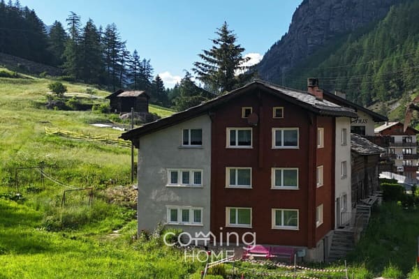 Immobilie in Saas-balen - 3.5-Zimmer-Wohnung in Saas-Balen ? 1. OG, Keller 16 mÂ², Zweitwohnsitz zugelassen - Bild 2