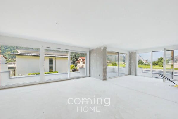 Immobilie in Niedergesteln - Neubau 4.5-Zimmer-Wohnung in Niedergesteln - Balkon, Bodenheizung, schlÃ¼sselfertig - Bild 1