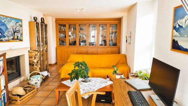 Immobilie in Tesserete - App. di 4,5 locali con giardino - acquistabile anche come casa secondaria - Bild 5