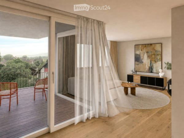 Immobilie in Scheuren - Wohnen im Grünenbrach - Exklusive Neubauwohnung mit Weitblick! - Bild 3