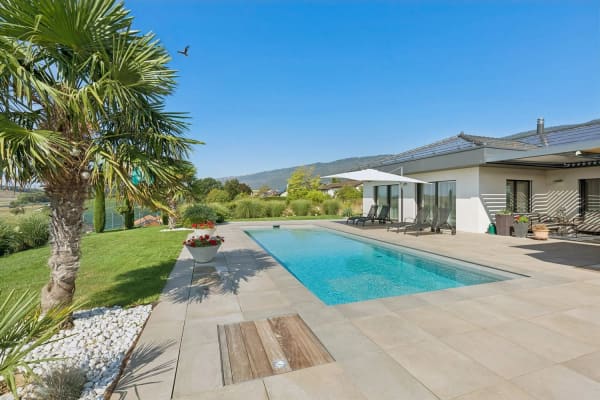 Immobilie in Champagne - En exclusivitÃ©: Maison contemporaine avec vue panoramique sur les Alpe - Bild 3