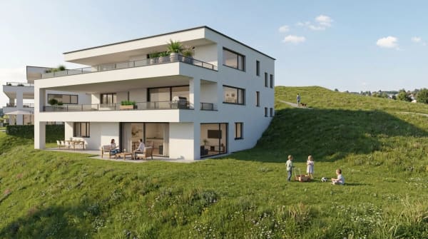 Immobilie in Niederdorf - 4.5-Zimmer-Neubauwohnungen mit Balkon oder Sitzplatz  in Niederdorf - Bild 11