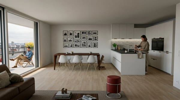 Immobilie in Niederdorf - 4.5-Zimmer-Neubauwohnungen mit Balkon oder Sitzplatz  in Niederdorf - Bild 12