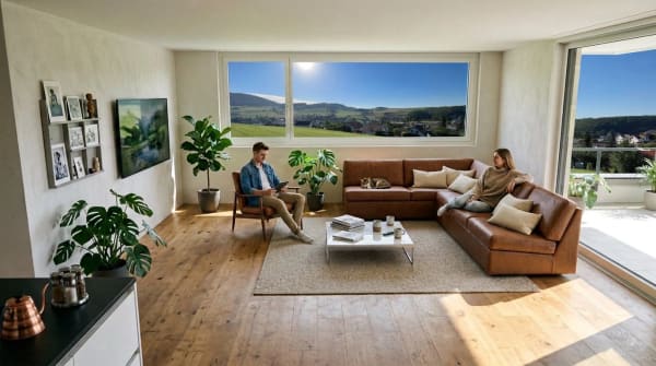 Immobilie in Niederdorf - 4.5-Zimmer-Neubauwohnungen mit Balkon oder Sitzplatz  in Niederdorf - Bild 13