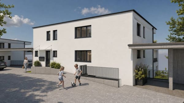 Immobilie in Niederdorf - 4.5-Zimmer-Neubauwohnungen mit Balkon oder Sitzplatz  in Niederdorf - Bild 3