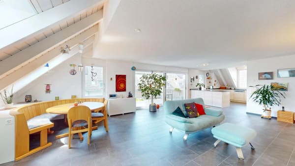 Immobilie in Mettmenstetten - Familienfreundliche 5½-Zimmer Dachmaisonette Wohnung an bester Lage - Bild 4