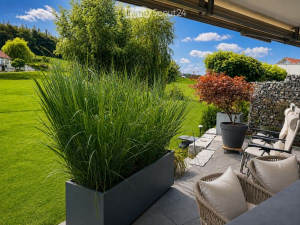 Immobilie in Rossrüti - Exclusive Gartenwohnung, wohnen wie im Einfamilienhaus - Bild 1
