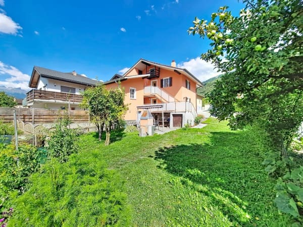 Immobilie in Grône - Grône, maison de 4.5 pièces de 151 m2 avec extérieures verdoyant et 2 places de parc - Bild 18